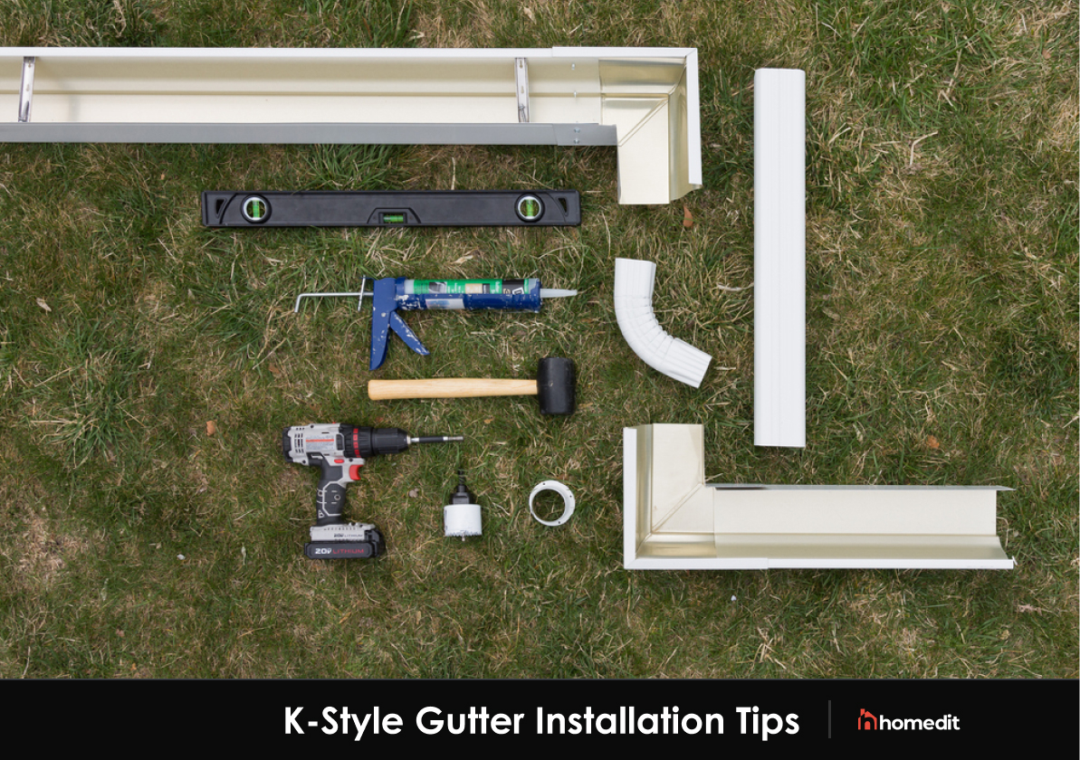 K-Style Gutter Installation Tips