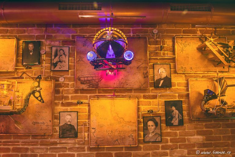 You can see all sorts of creations reminiscent of the industrial revolution