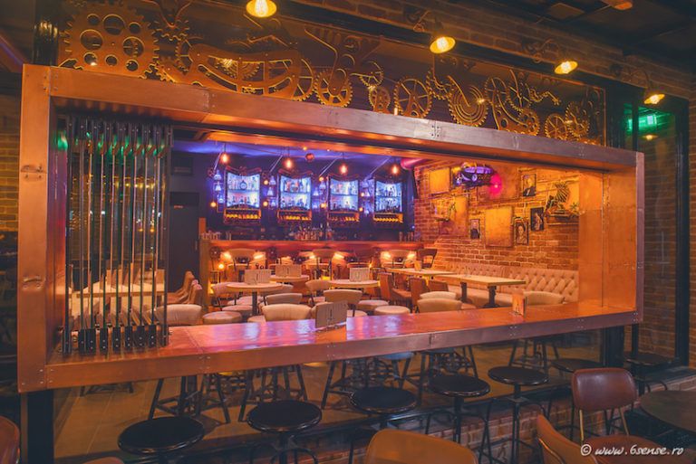 The interior space is not very large and the ambiance is a very friendly and cozy one