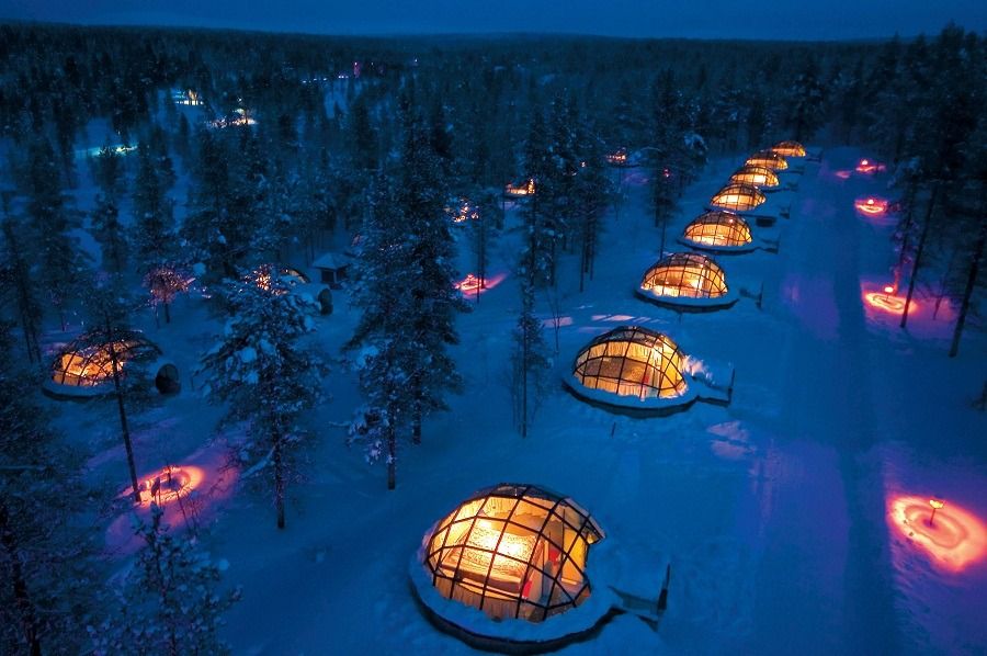 Kakslauttanen Hotel Igloo Village Finland