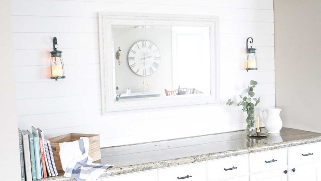 Keep Shiplap Light for Farmhouse Charm