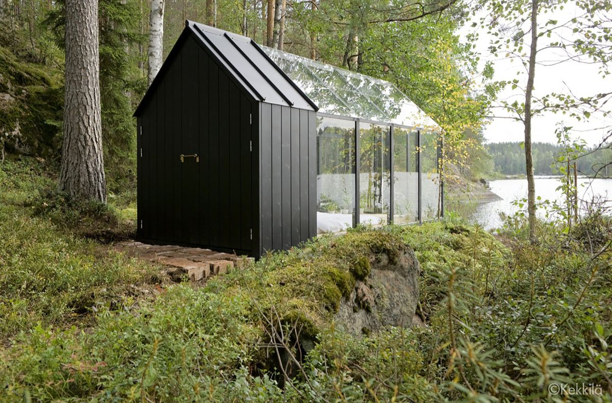 Kekkilä Green Off Grid Shed by Linda Bergroth and Ville Hara exterior