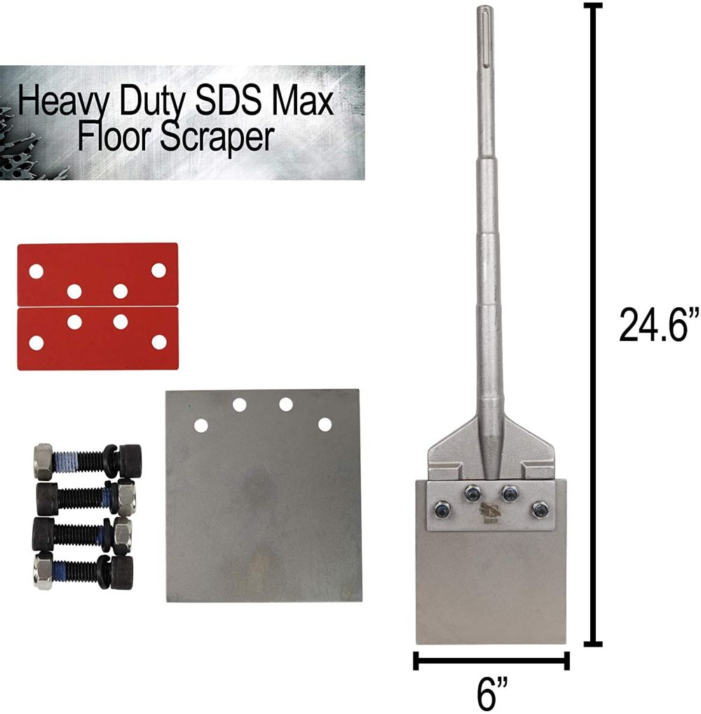 Kelbert SDS Max Floor Scraper Tool
