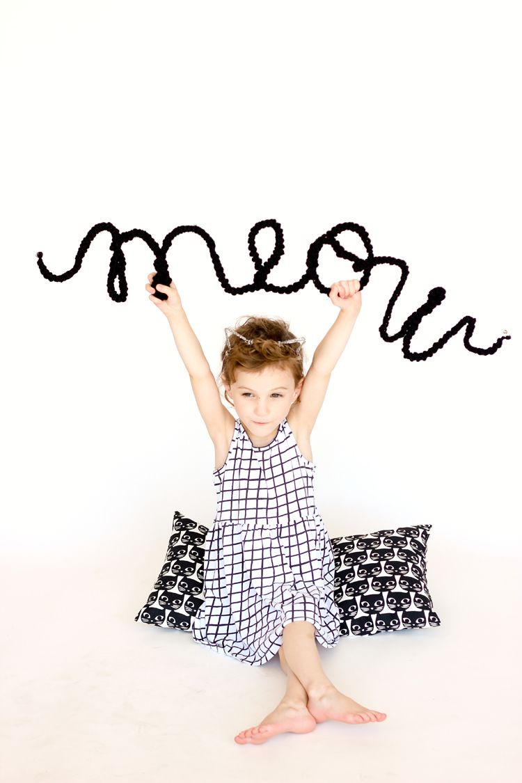 Kids DIY wire word