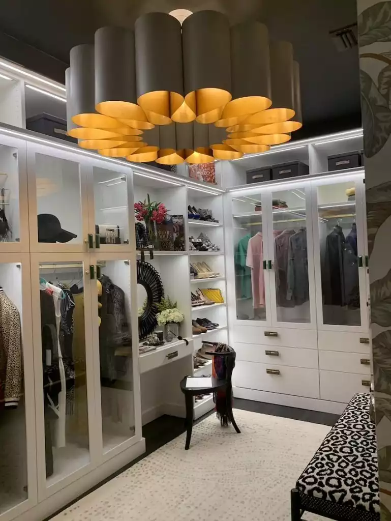 Kips Bay Palm Beach Showhouse master closet