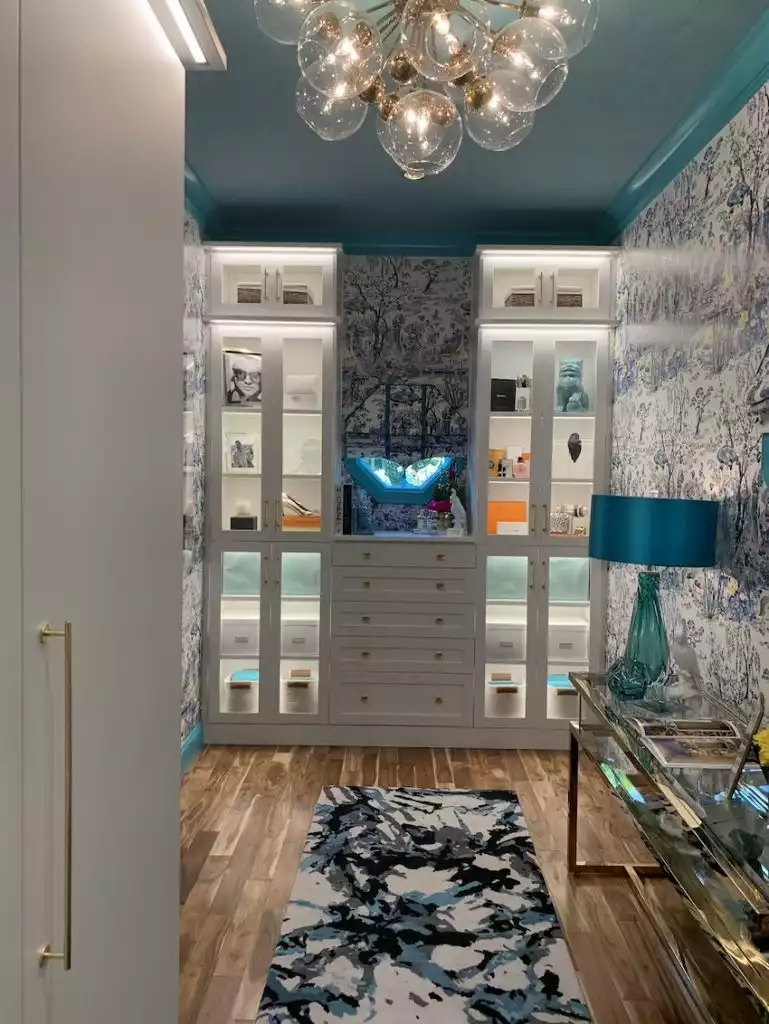 Kips Bay Palm Beach Showhouse walk in closet