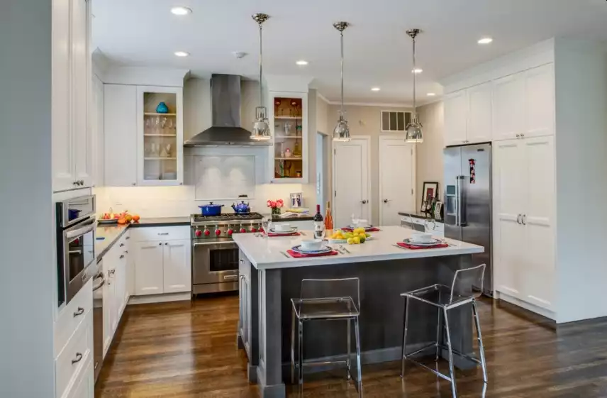 Kitchen Island Size for Two Stools