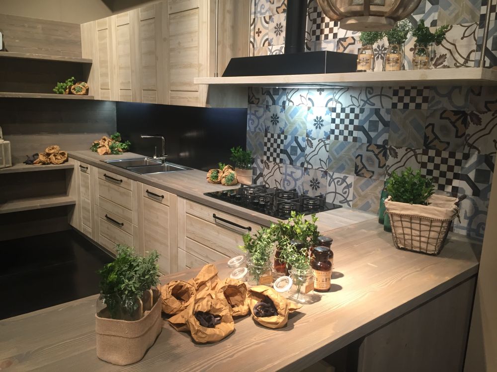 Mix and Match a Kitchen Tile Backsplash