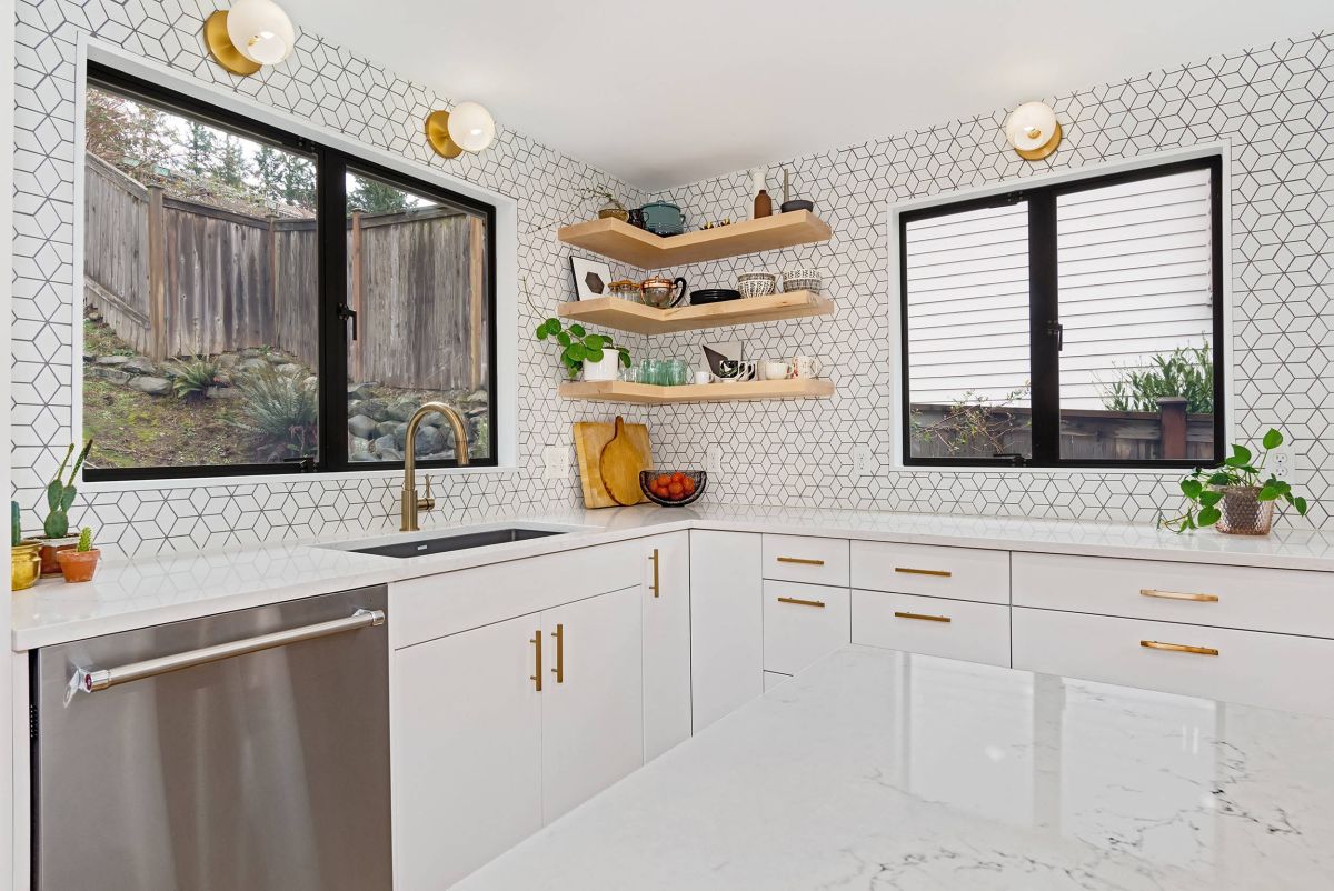 Kitchen corner cabinet types