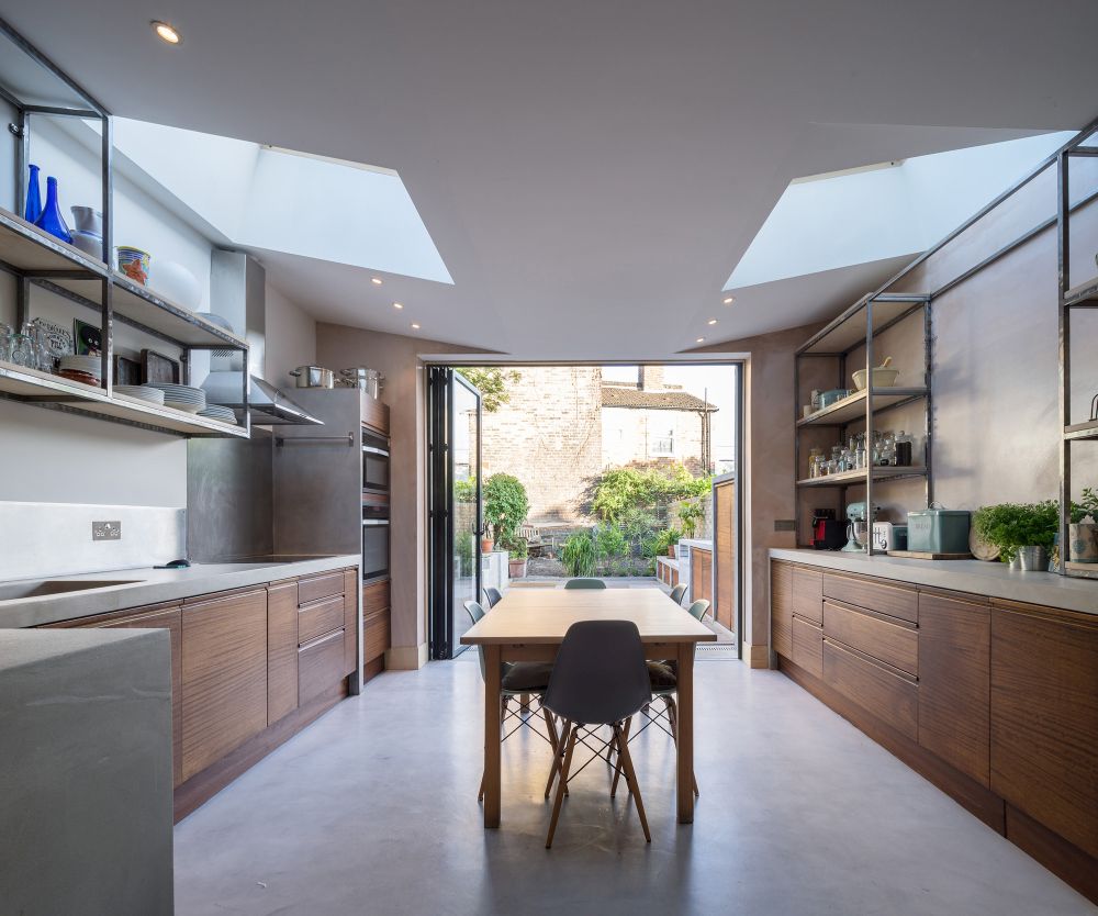 Beautiful Polished Concrete Floors In The Context Of Extraordinary Houses