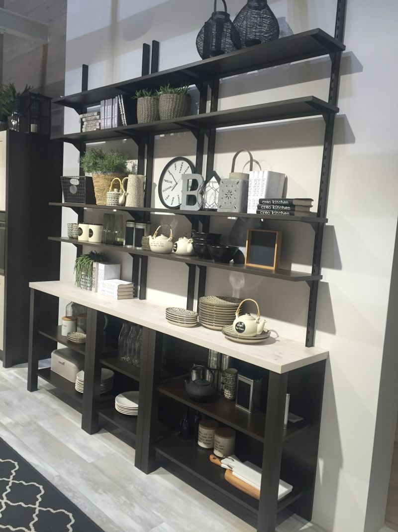 Kitchen shelves storage system