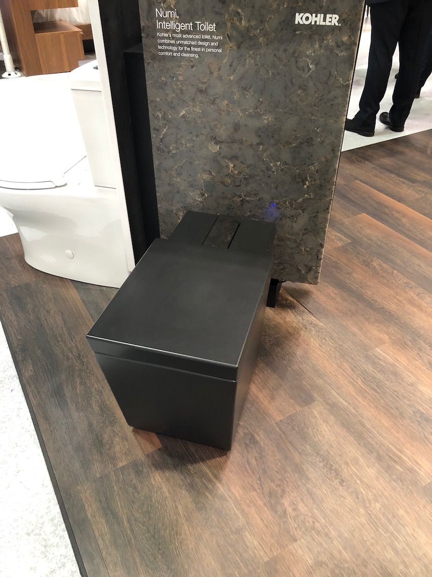 Kohler's toilet is chock full of the latest technology.