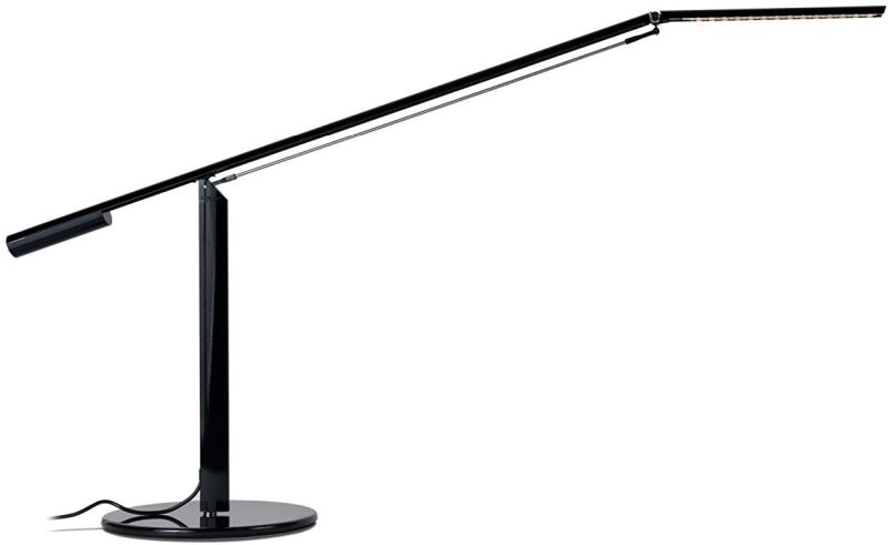 Koncept Equo Desk Lamp with Cool Light in Black