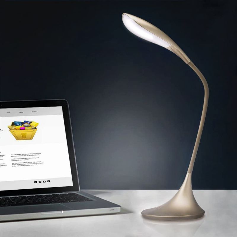 LED Desk Lamp with Touch Control Swing