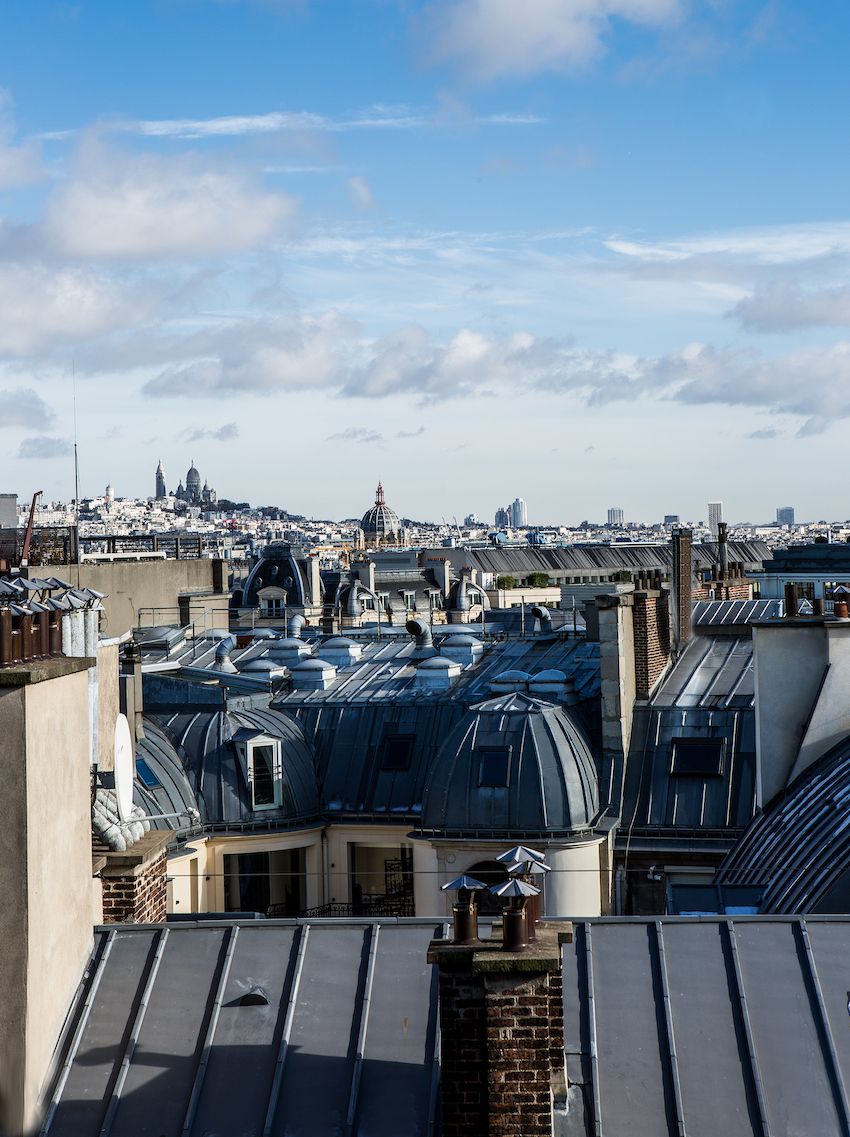 La Clef Cozy Paris Hotel - roof view