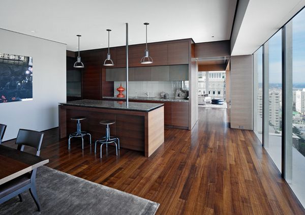 Laminate flooring is artificial