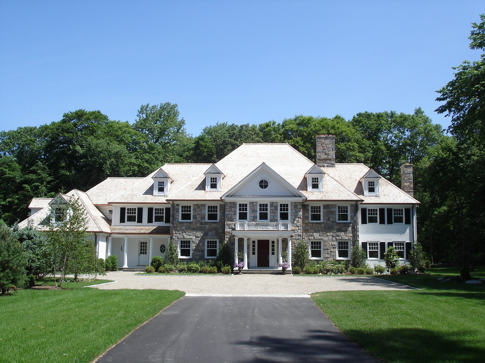 Large House with a Hip and Valley Roof