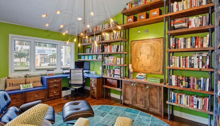Large industrial bookcase