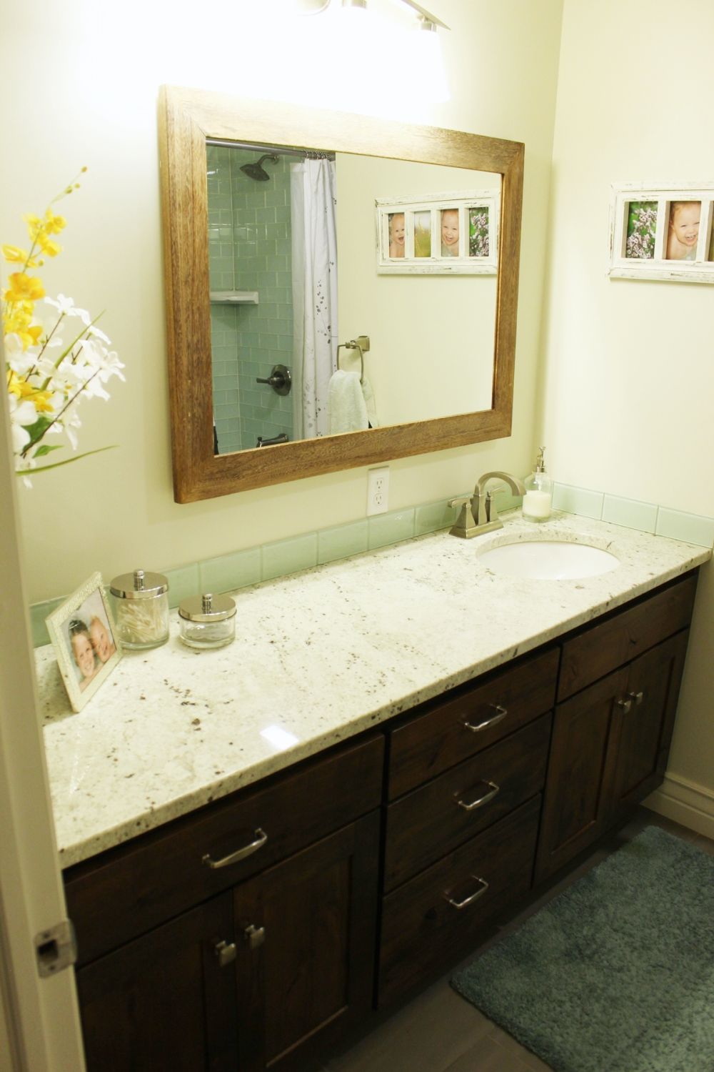 Large mirror for bathroom - rectangular