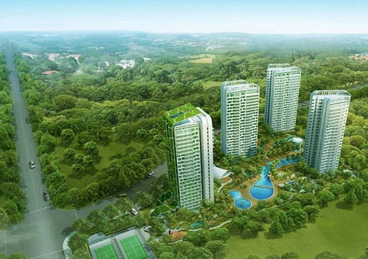 Largest Vertical Garden Sets Guinness Record at Singapore Concept