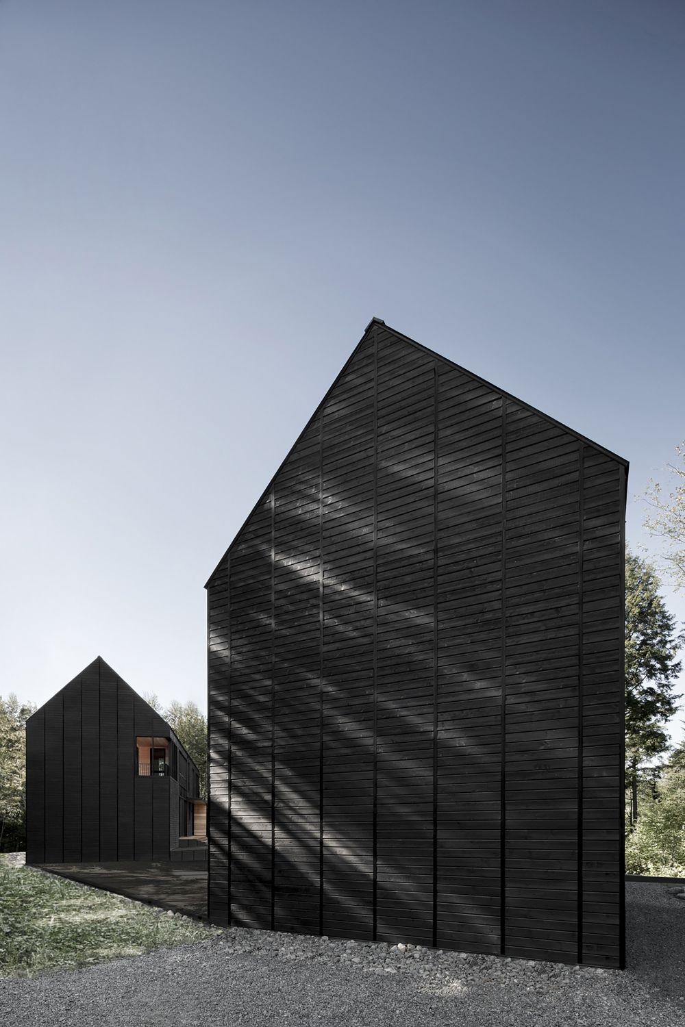 Les Marais Black Alain Carle Architecte Angle