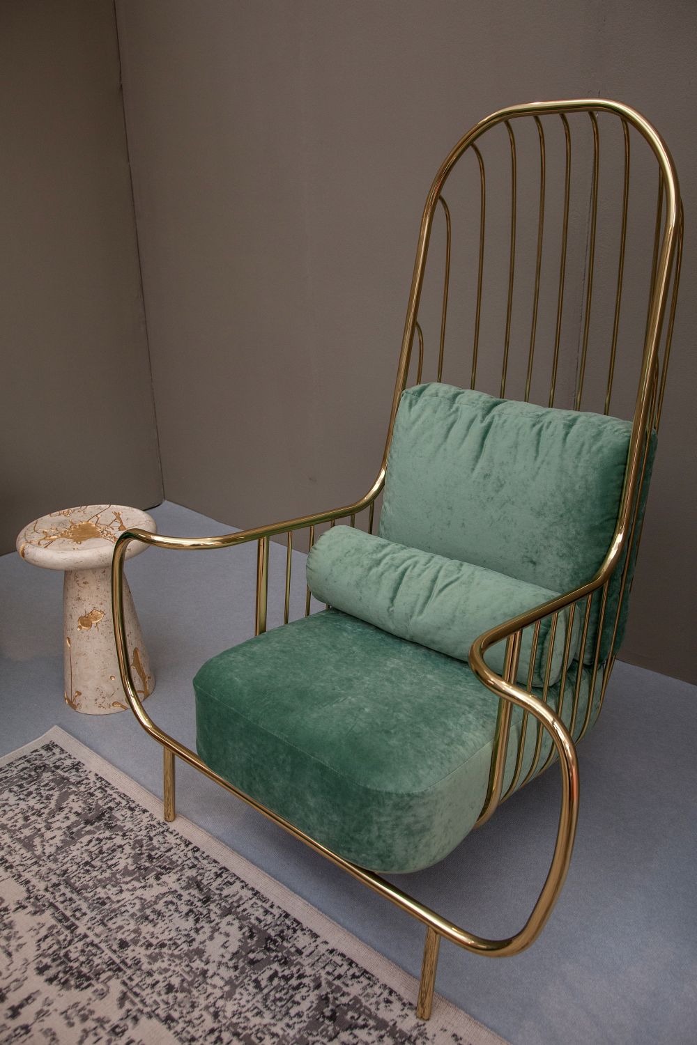 Liberty Gold Arm Chair Design