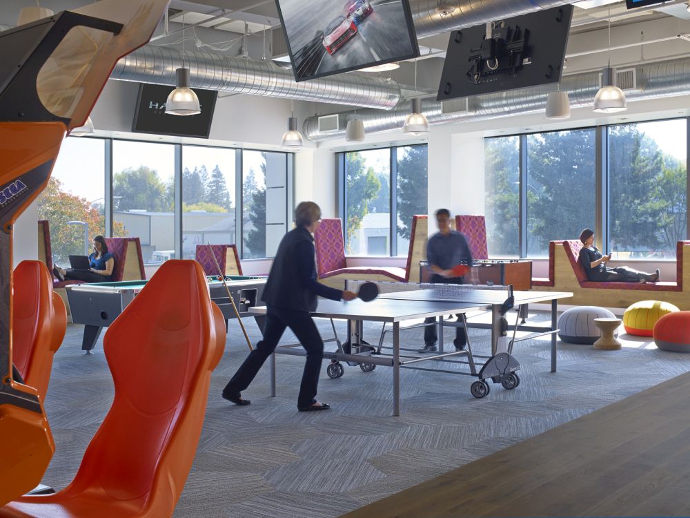 LinkedIn – Sunnyvale Campus Game Room