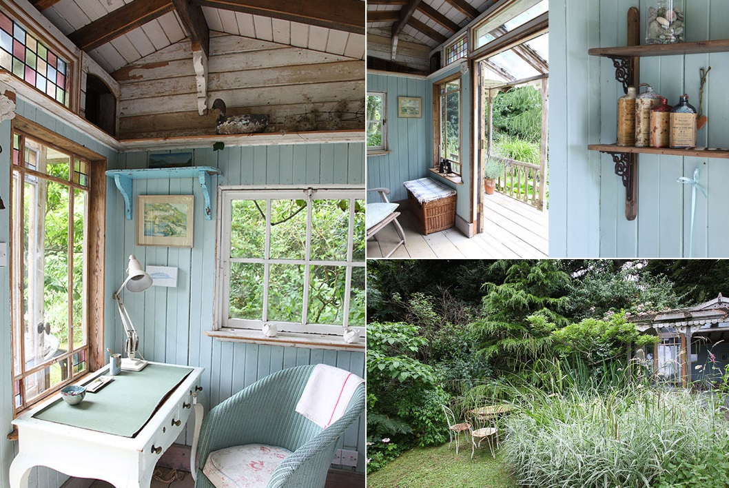 Little she shed cottage interior