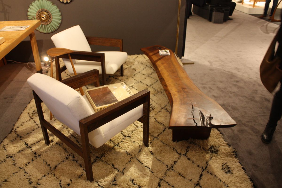Live edge furniture and area rugs