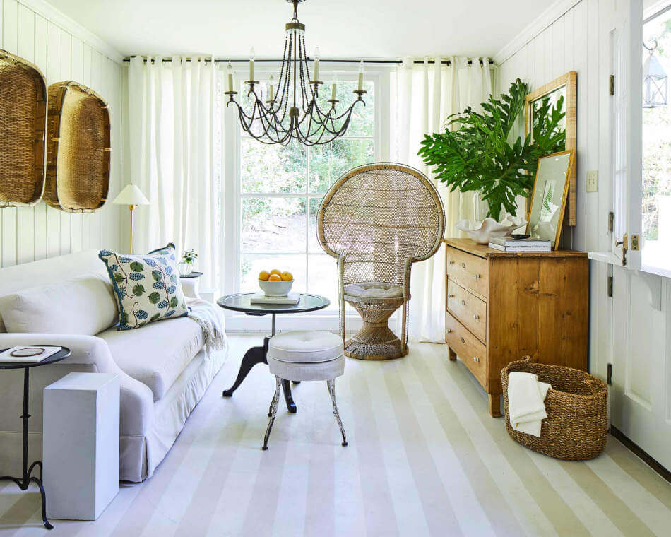 Living room by Alabama interior designer Ashley Gilbreath 