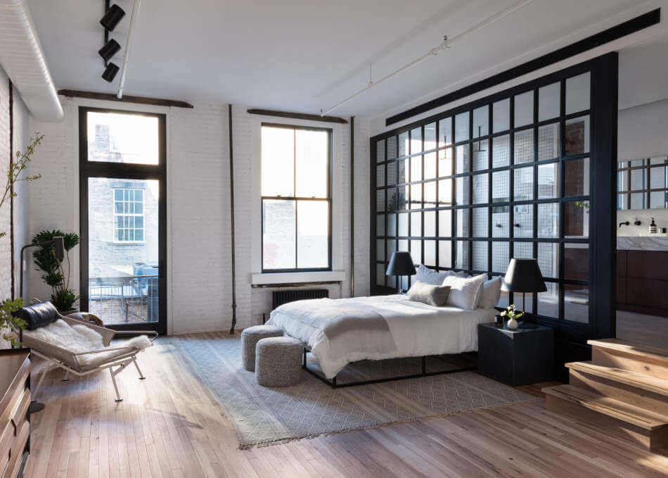 Loft lust bedroom