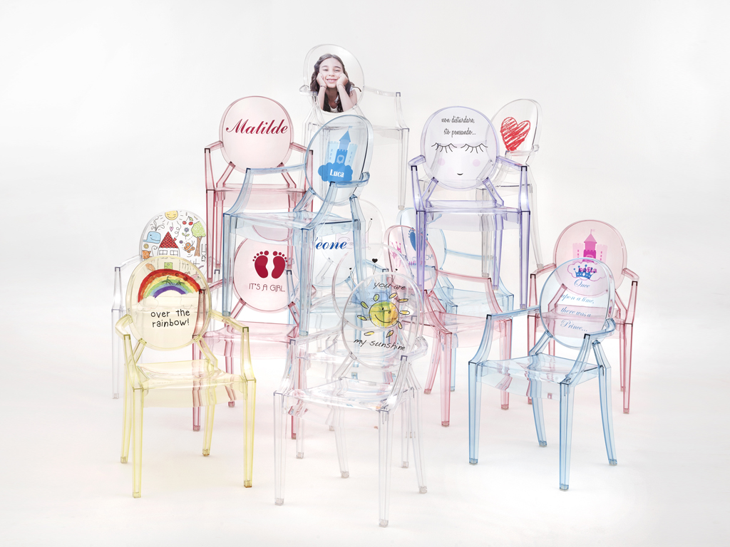 Lou lou kids ghost chairs