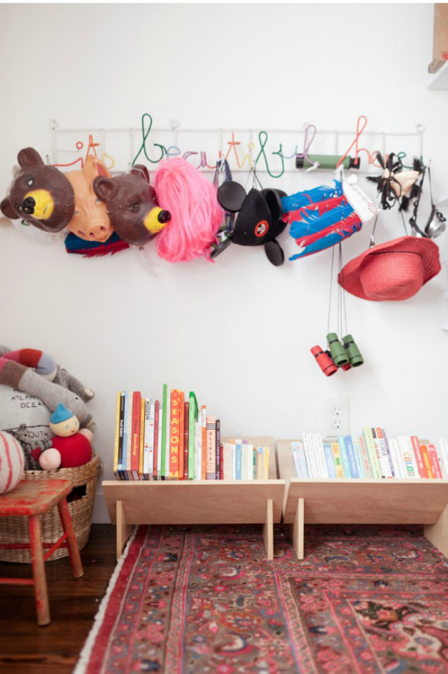 Low shelf book storage