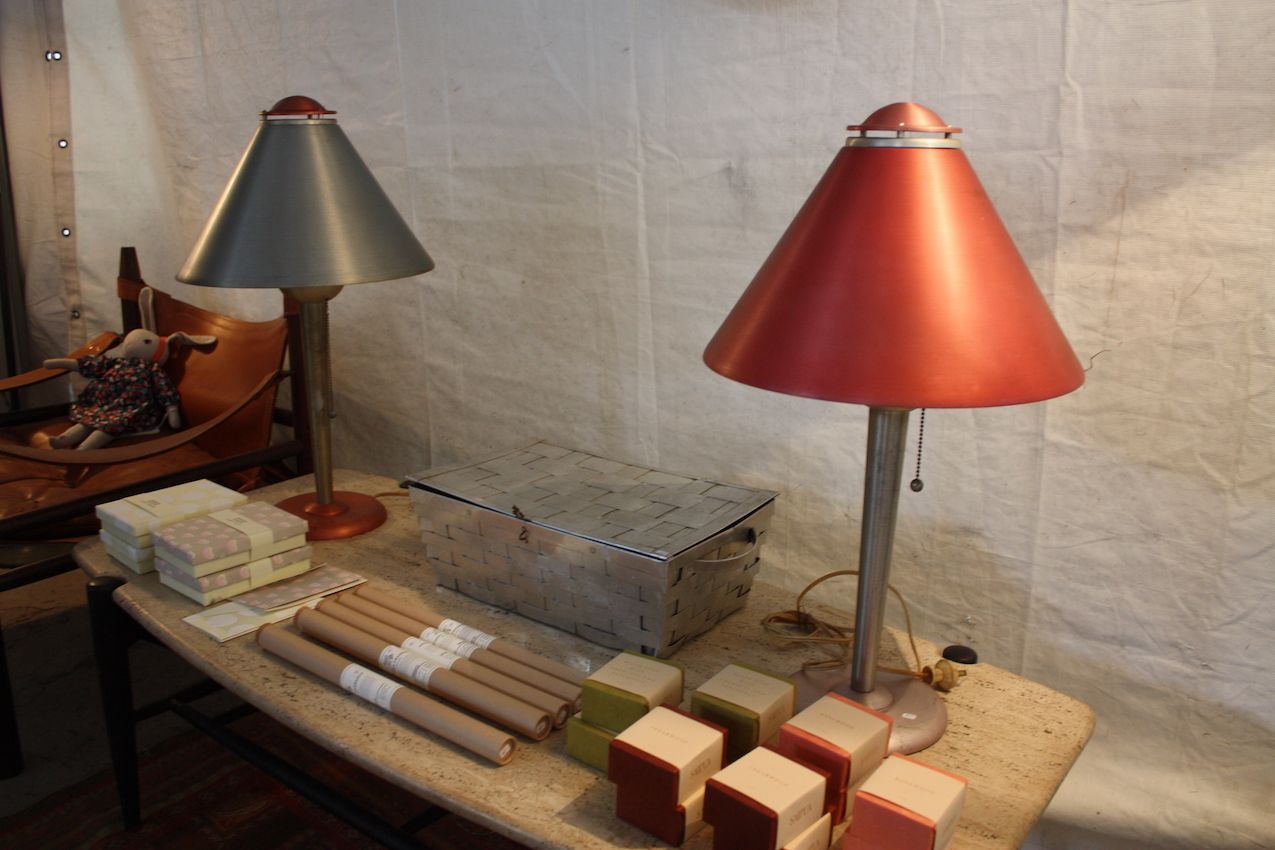 These lamps work alongside modern or rustic accessories.