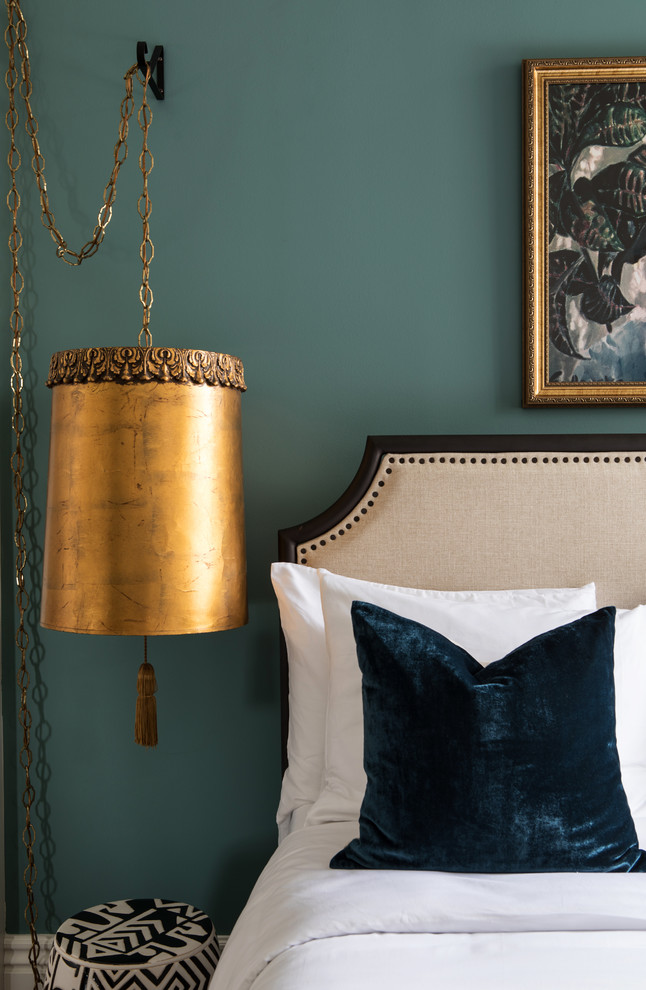 Luxe Teal Bedroom