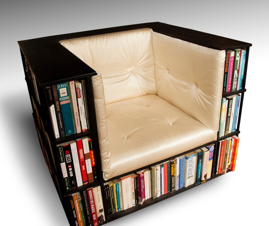 Luxury Club Library Bookcase Chair
