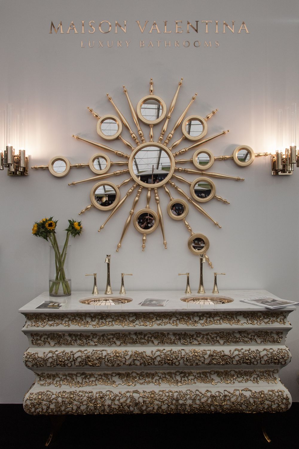 Luxury Maison Valentina lighting for bathroom