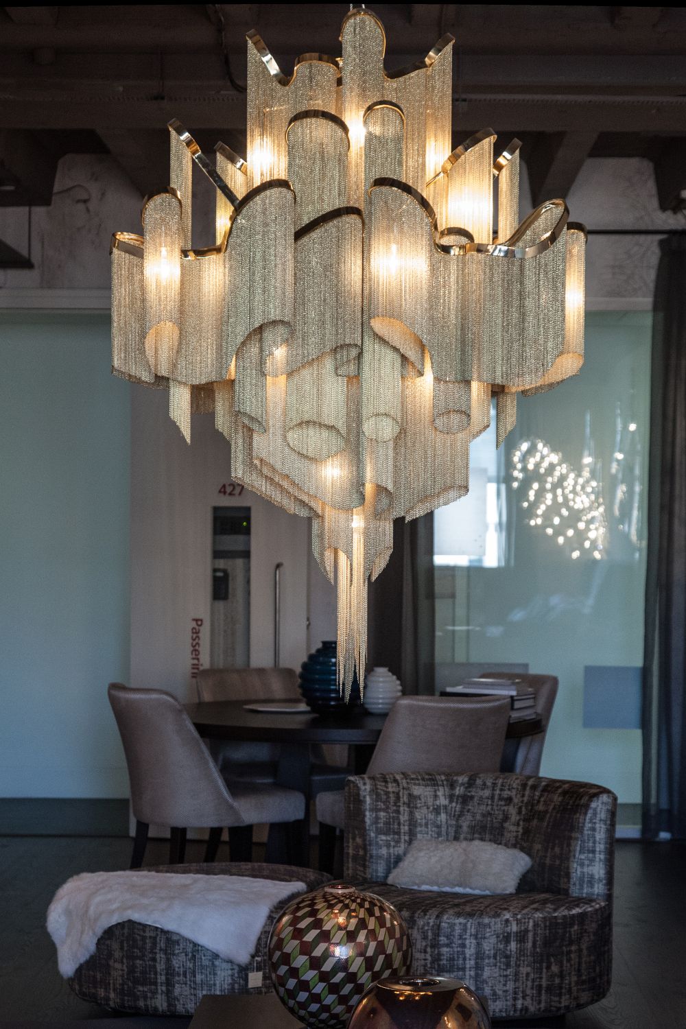 Luxury chandelier design from passerini