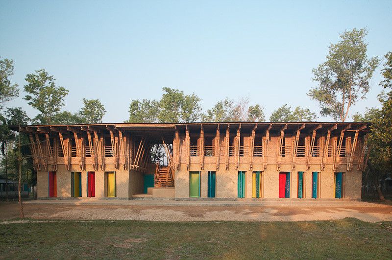 METI Handmade School in Rudrapur in Rudrapur in the Dinajpur district of Bangladesh