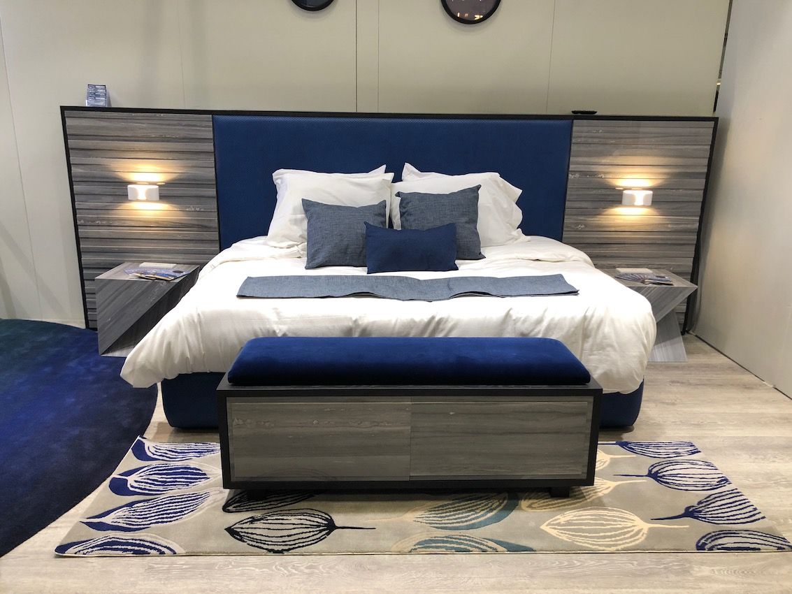 Clean and uncluttered is a popular bedroom style.