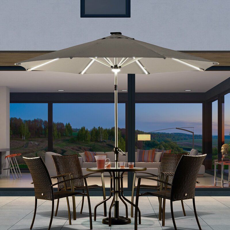 Brighten Up Your Patio Nights With The Best Umbrella Lights