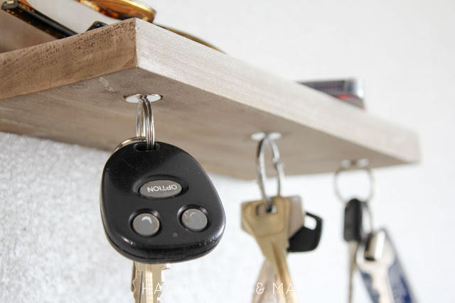 Magnetic key chain holder