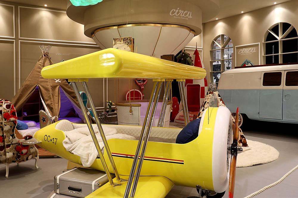 Maison and objet sky by plane bed