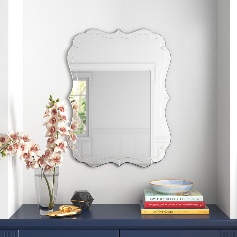 Makaila Traditional Beveled Accent Mirror