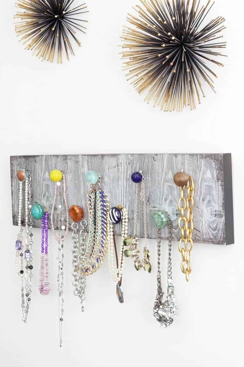 Make a DIY Necklace Holder to Organize Your Jewelry