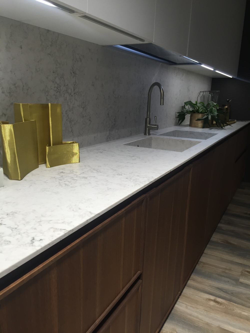 Classic Marble Kitchen