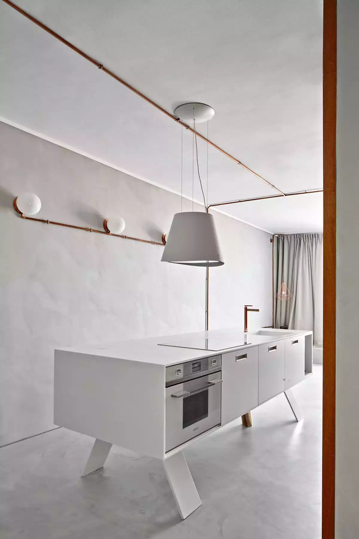 Barcelona Olympic Marina Apartment is the Perfect City Getaway - kitchen island