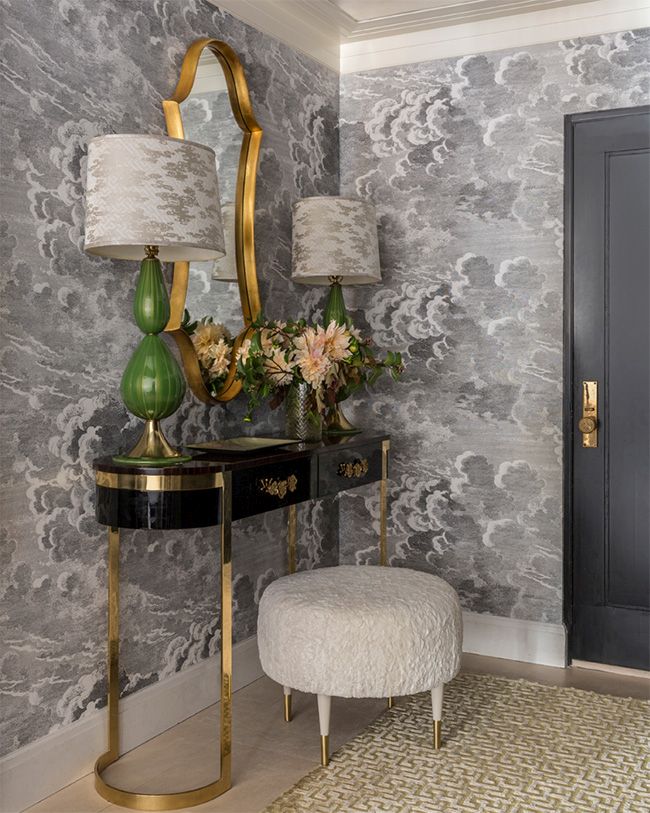 Marks & Frantz Foyer Wallpaper Design