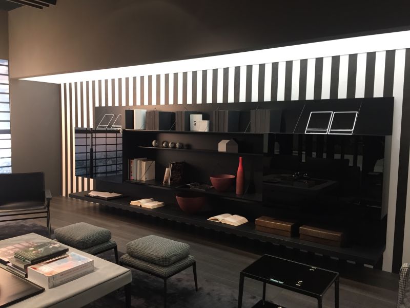 Masculine wall unit furniture