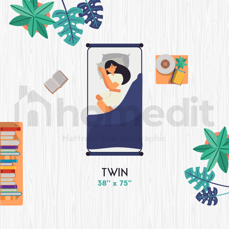 Twin Size Bed